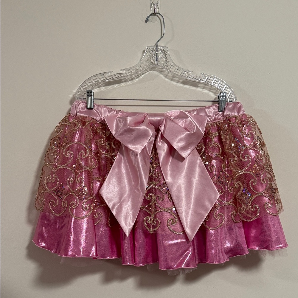 Pink deluxe Dottie For Running Skirt